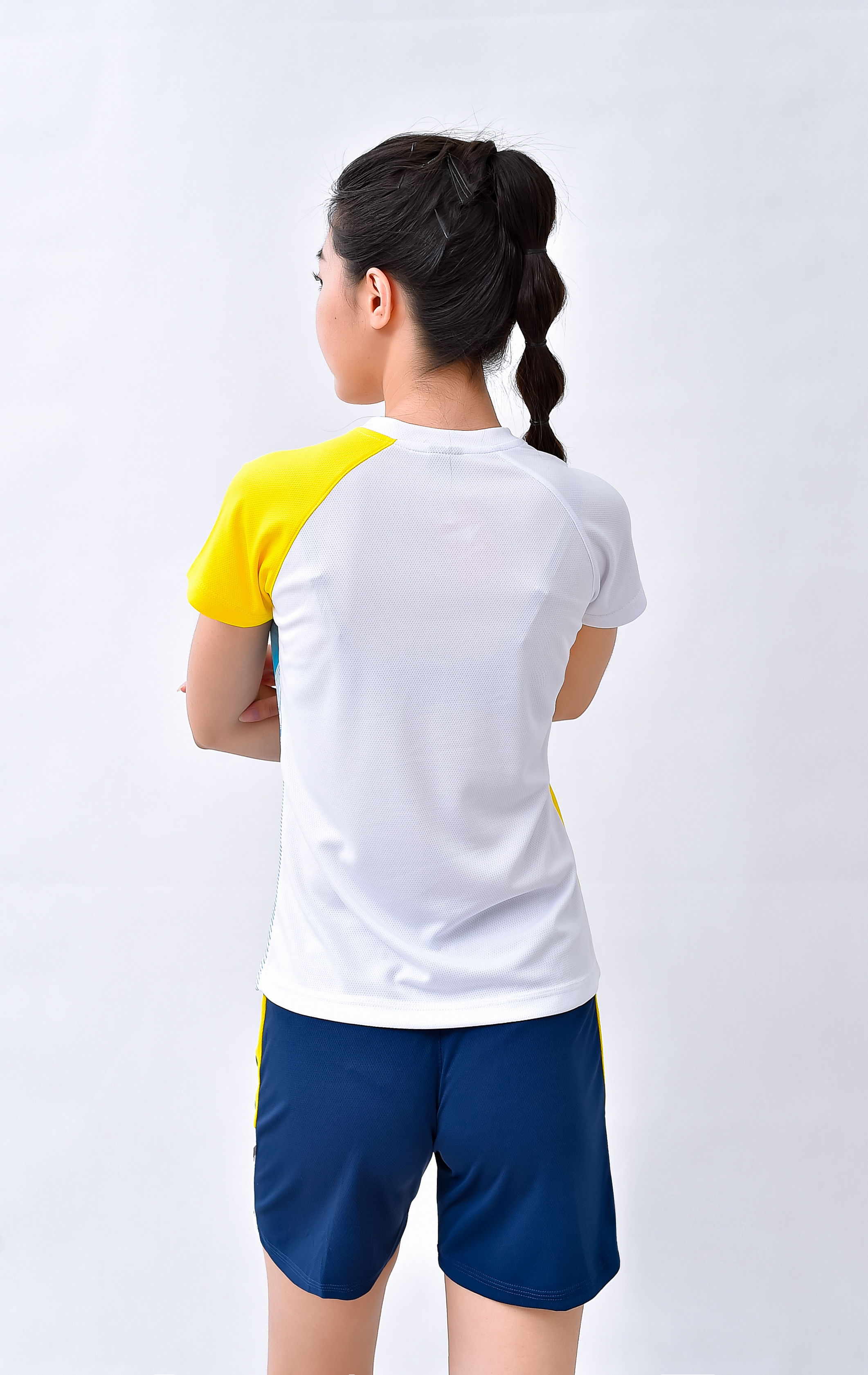 Áo bóng chuyền Nữ Hiwing H12 màu Trắng